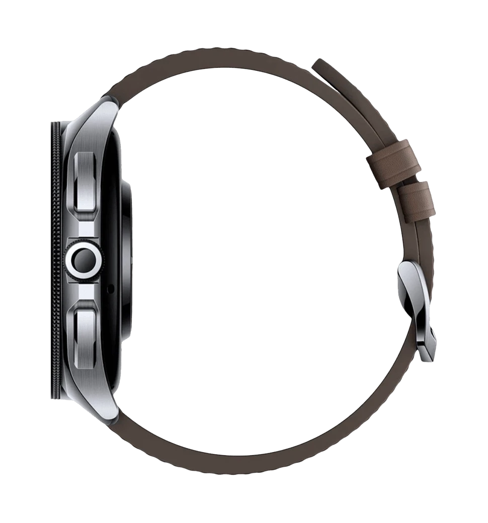 Xiaomi Watch 2 Pro Bluetooth Silver Case with Brown Leather Strap (BHR7216GL) 4