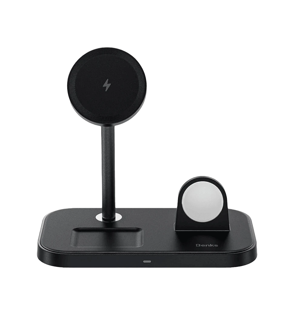Зарядна станція Benks W16 3in1 Stand Series (Black) передній вид