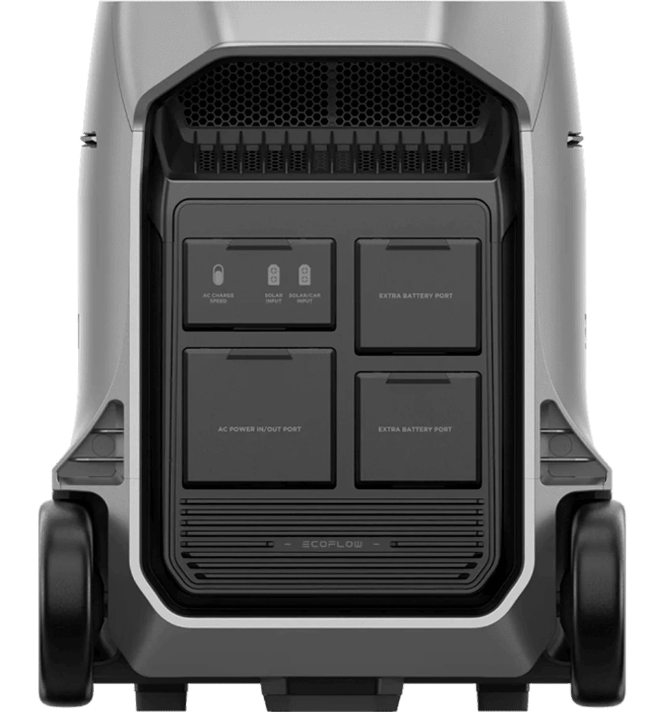 Зарядна станція EcoFlow DELTA Pro 3 фото ззаду