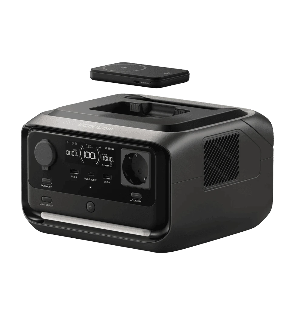 Зарядная станция EcoFlow RIVER 3 Plus Wireless 4