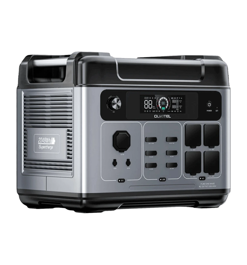 Зарядна станція OUKITEL P2001E PLUS боковий правий вид