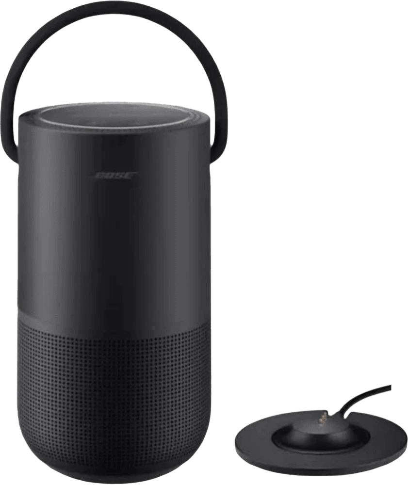 Зарядний пристрій Bose Portable Home Speaker Charging Cradle Black (830895-0010) вид із акустикою