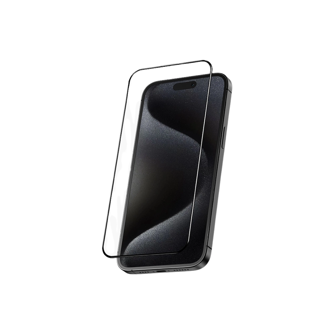 Захисне скло Keephone KP-SPG018 3D matte glass iPhone 15 Pro Max фото збоку