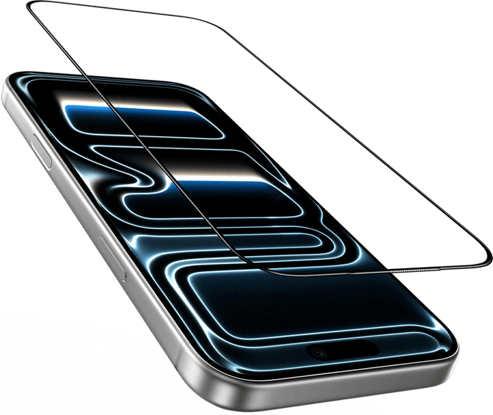 Захисне скло Keephone REVO HD clear glass iPhone 17 Air (KPREHD17ABK) демонстрація