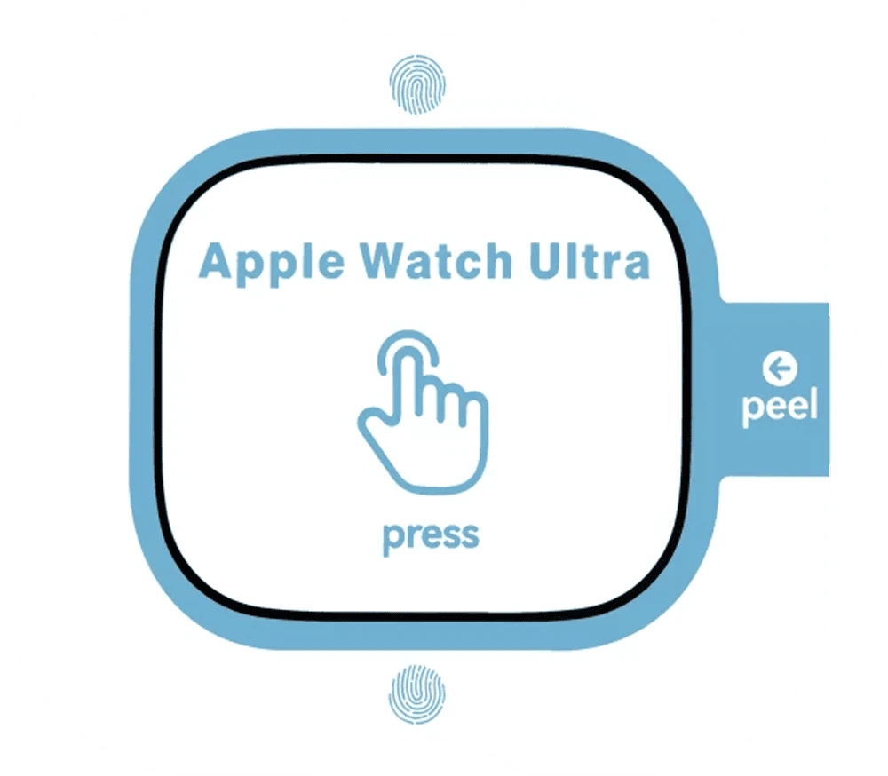 Захисне скло Proove Achilles Apple Watch Ultra/ Watch Ultra 2 49 mm (black) комплектація