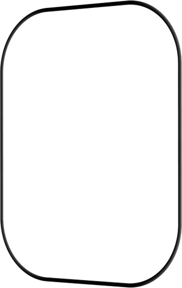 Захисне скло Proove Achilles Apple Watch Ultra/ Watch Ultra 2 49 mm (black) вид скла ліво