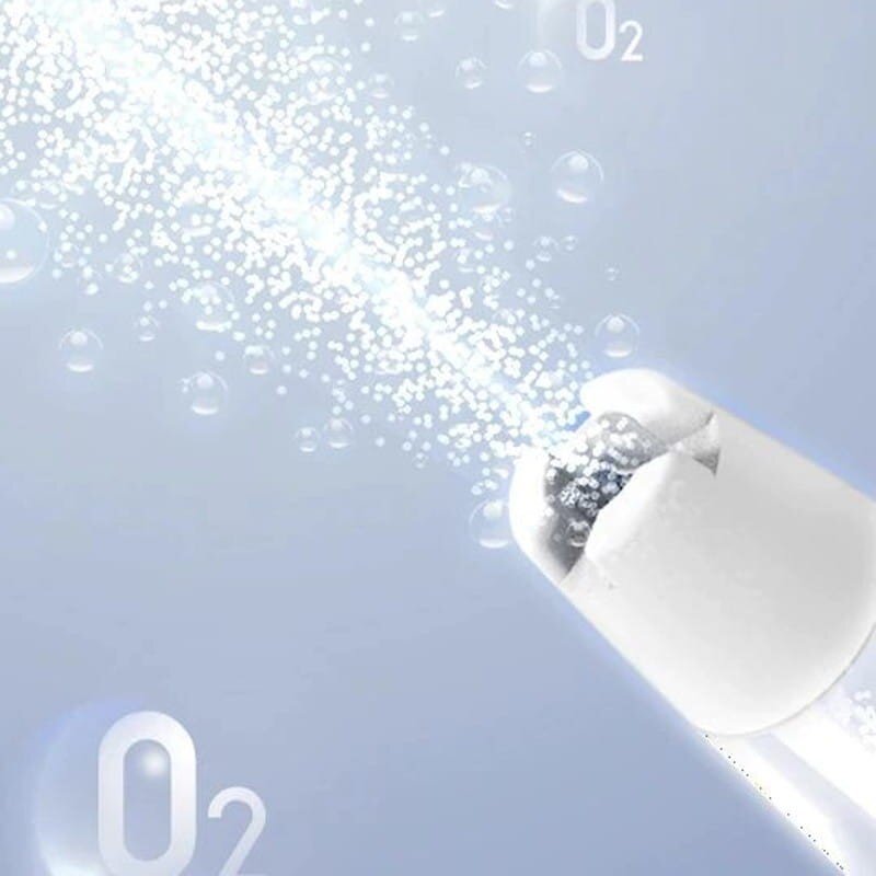 Змінна насадка для іригатора Oclean N01 фото демонстрація використання