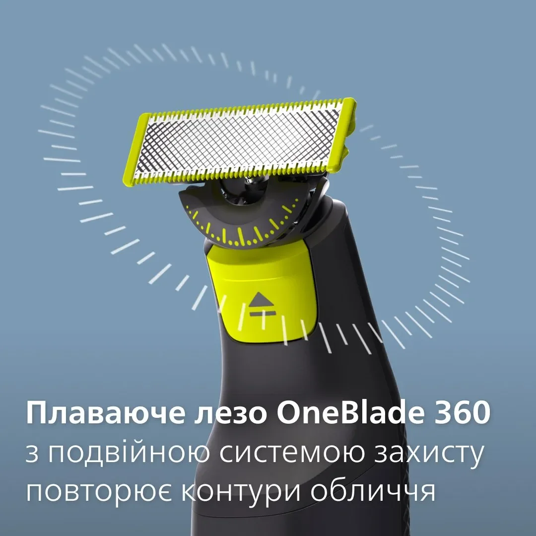 Змінне лезо PHILIPS OneBlade 360 (QP440/50) фото леза