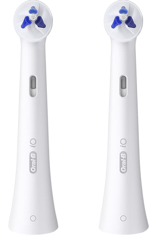 Змінні насадки до зубної щітки ORAL-B iO для спеціалізованого очищення, 2 шт. (4210201416913) фото насадок